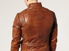 Veste en cuir marron taille xl marque diesel neuve avec etiquettes - Image 3