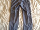 Pantalon Mélinda Gloss bleu-gris en laine - Image 2
