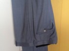 Pantalon Mélinda Gloss bleu-gris en laine - Image 1