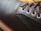 Chaussures homme cuir et Tweed neuves avec boites - Image 2